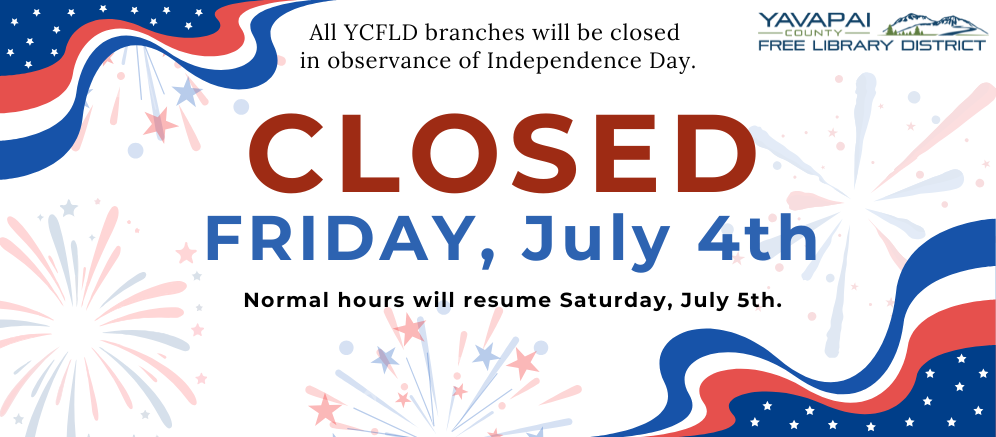 Closed July 4th